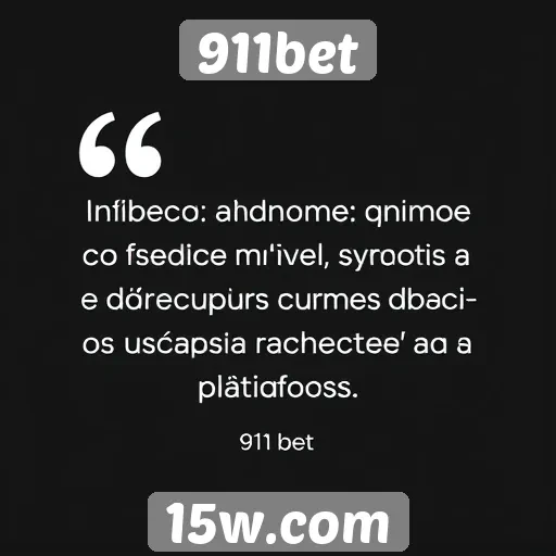 Avaliação da experiência do usuário no 911bet